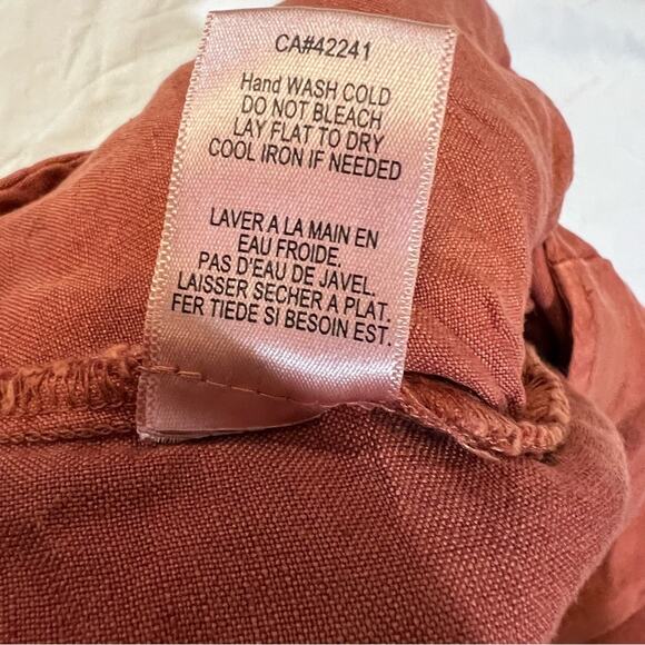 Young Fabulous & Broke YFB NWT Split Leg Cove Pant Size Medium M Orange - Picture 7 of 12